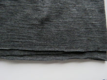 Load image into Gallery viewer, 1.75m Jupiter Charcoal 100% merino jersey knit 165g 150cm- precut length