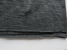 Load image into Gallery viewer, 2.5m Jupiter Charcoal NZ merino wool knit fabric 100% merino jersey knit 165g 150cm- precut as longest piece left in this fabric