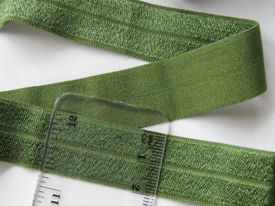 1m Military green 20mm Fold over elastic FOE elastic Foldover