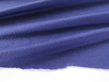 Load image into Gallery viewer, 1.8m Racing Purple 195g 100% merino wool jersey knit-precut as longest piece left.