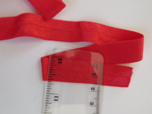 Load image into Gallery viewer, 4.3m Fire red 15mm fold over elastic foldover FOE