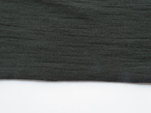 Load image into Gallery viewer, 52cm Garros Black 100% merino wool jersey knit fabric 165g
