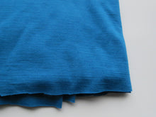 Load image into Gallery viewer, 1.5m Bowron Bay Teal Blue 200g 100% merino jersey knit 130cm wide
