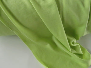 1.5m Muted Lime Green 195g 100% merino jersey knit 150cm
