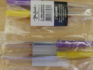 2pc Pack Seam Ripper- Purple and Yellow