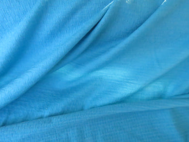 1m Malibu Blue Eyelet 51% Merino 34% tencel 15% nylon 150g Knit Fabric 160cm