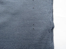 Load image into Gallery viewer, SALE- 1.5m Sandford Blue Grey 75% Merino Polyester 230g Knit- selvage flaw with small holes so reduced width