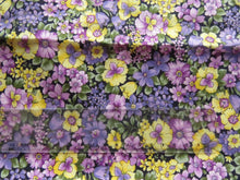 Load image into Gallery viewer, Hoffman Cottage Garden fabric  100% cotton 52cm L x 62cm W