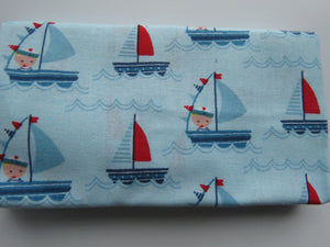 Beach Club Bundle of 5 Fat Quarters. Mixed prints- 100% cotton. 50 x 52cm per piece