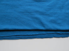 Load image into Gallery viewer, 2m Bowron Bay Teal Blue 200g 100% merino jersey knit 130cm wide- precut length