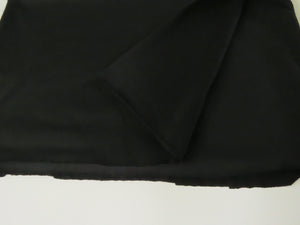 35cm Catalonia Black 85% merino 15% core spun nylon 120g jersey knit -160cm