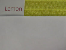 Load image into Gallery viewer, 60% off when you buy a 50 yard rolll- approx. 45.6m Choose colour from menu- Delivery time 2-3 weeks 20mm Fold over elastic FOE foldover elastic