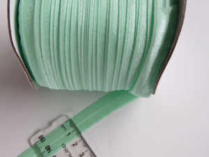 1.5m Pastel green 15mm foldover elastic fold over FOE 15mm