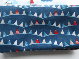 Beach Club Bundle of 5 Fat Quarters. Mixed prints- 100% cotton. 50 x 52cm per piece