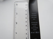 Load image into Gallery viewer, 10 Black Satin washing instructions and 10 White Made with New Zealand Merino wool labels