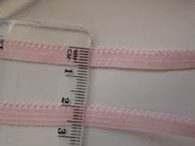 Load image into Gallery viewer, 3.5m Baby pink Stretch lace Elastic trim 6mm wide- underwear, crafts etc.