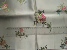 Load image into Gallery viewer, 1.7m long x 74cm wide Champagne Chinese brocade with floral print