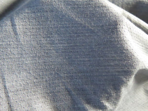 1.5m Coastal Grey 54% merino 46% polyester eyelet fabric 140g 160cm