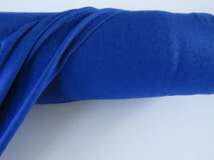 1.5m Windjam Blue 100% merino jersey knit 170g 170cm wide- note extra wide width