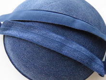 Load image into Gallery viewer, Mid Navy 15mm wide fold over elastic foldover FOE- change menu for by metre, 5m or 10m
