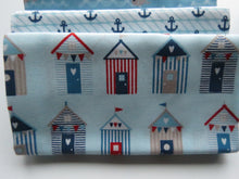 Load image into Gallery viewer, Beach Club Bundle of 5 Fat Quarters. Mixed prints- 100% cotton. 50 x 52cm per piece