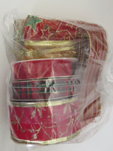 Load image into Gallery viewer, Christmas ribbon pack- 7 ribbons- various lengths