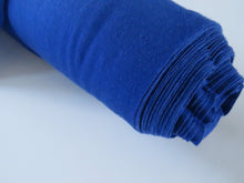 Load image into Gallery viewer, 1.5m Windjam Blue 100% merino jersey knit 170g 170cm wide- note extra wide width