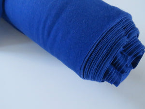 1.5m Windjam Blue 100% merino jersey knit 170g 170cm wide- note extra wide width