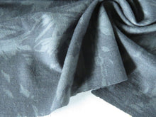 Load image into Gallery viewer, 26cm Baltimore Grey floral print 100% merino jersey knit 180g- precut pieces only