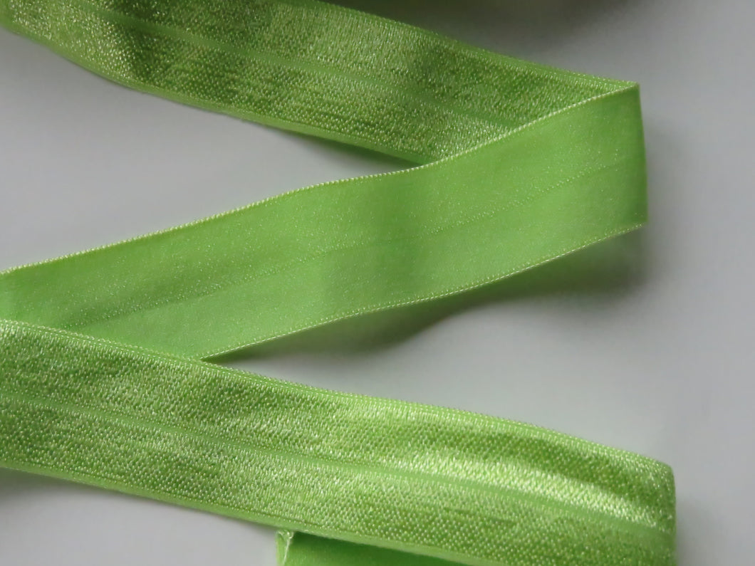 5m Apple green 20mm Fold over elastic FOE elastic Foldover