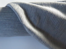 Load image into Gallery viewer, 1.5m Coastal Grey 54% merino 46% polyester eyelet fabric 140g 160cm