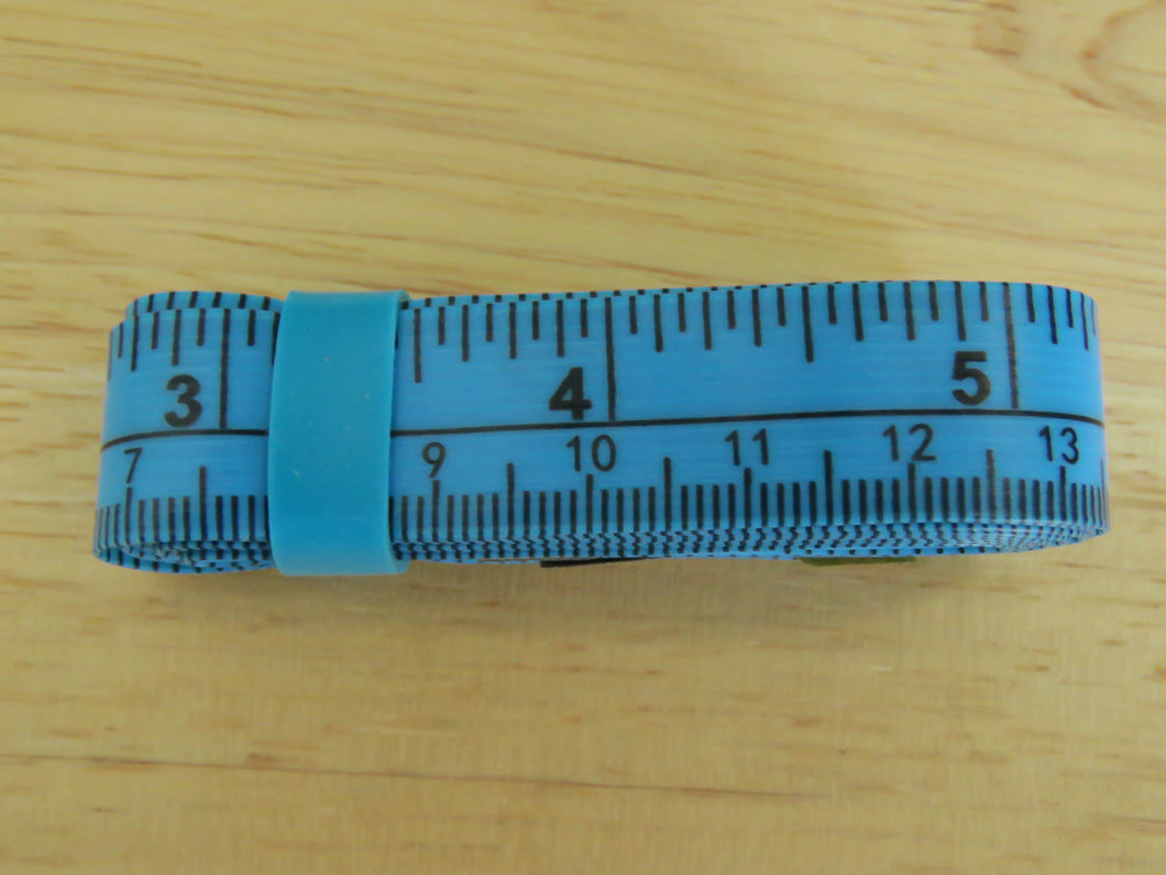 Tape measure- Imperial and Metric measurements- 150cm/60 inches- choose from 3 colours