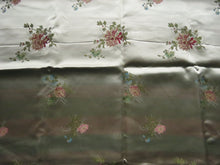 Load image into Gallery viewer, 1.7m long x 74cm wide Champagne Chinese brocade with floral print