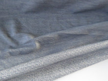 Load image into Gallery viewer, 1.5m Coastal Grey 54% merino 46% polyester eyelet fabric 140g 160cm