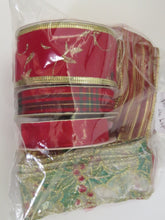 Load image into Gallery viewer, Christmas ribbon pack- 7 ribbons- various lengths