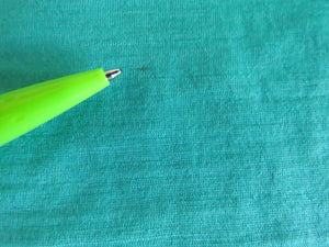 60cm Seafoam Green 87% merino 13% nylon corespun merino 150g 155cm- has a few tiny brown dots