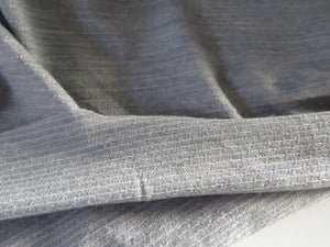 1.5m Coastal Grey 54% merino 46% polyester eyelet fabric 140g 160cm