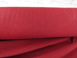 35cm Charade Rust red  170g 100% merino jersey knit