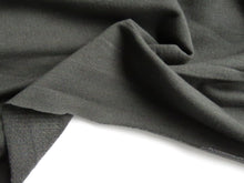 Load image into Gallery viewer, 1.5m Rockton Dark Grey 43% Merino 44% Tencil 6% elastane 7% Nylon Sweatshirting 260g 180cm wide