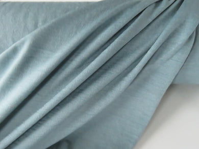 1.23m Schooner Blue 85% merino 15% corespun nylon jersey knit 120g 155cm- precut