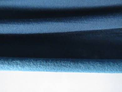 1.5m Jungle Teal  brushed back sweatshirt fabric 38% merino 54% polyester 8% elastane 270g 170cm wide