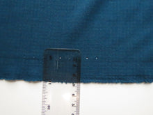 Load image into Gallery viewer, SALE 25% off as slight reduced width- 1m Brewston Dark teal 75% Merino Polyester 230g Knit- selvage flaw - precut length