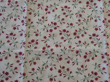 Load image into Gallery viewer, Moda Cornflower print on beige background 100% cotton. 50cm long x 55 cm wide