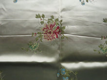 Load image into Gallery viewer, 1.7m long x 74cm wide Champagne Chinese brocade with floral print