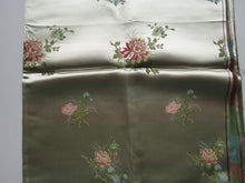 Load image into Gallery viewer, 1.7m long x 74cm wide Champagne Chinese brocade with floral print