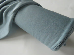 1.23m Schooner Blue 85% merino 15% corespun nylon jersey knit 120g 155cm- precut