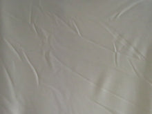 Load image into Gallery viewer, NOTE discoloured with random dye flaw. 2m Snowtown White 87% merino 10% nylon 3% spandex 210g- terry looped backing sweatshirt fabric 165cm wide