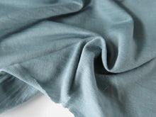 Load image into Gallery viewer, 1.23m Schooner Blue 85% merino 15% corespun nylon jersey knit 120g 155cm- precut