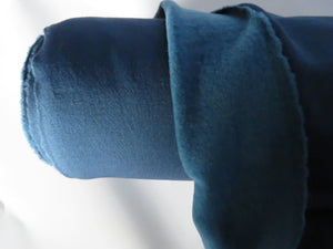 2m Jungle Teal  brushed back sweatshirt fabric 38% merino 54% polyester 8% elastane 270g 170cm wide