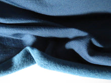Load image into Gallery viewer, 2m Jungle Teal  brushed back sweatshirt fabric 38% merino 54% polyester 8% elastane 270g 170cm wide